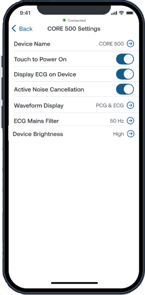Eko_App_CORE_500_Settings_Android.png